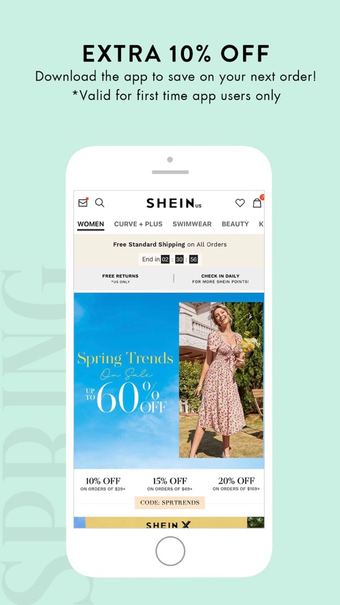 shein中文版app