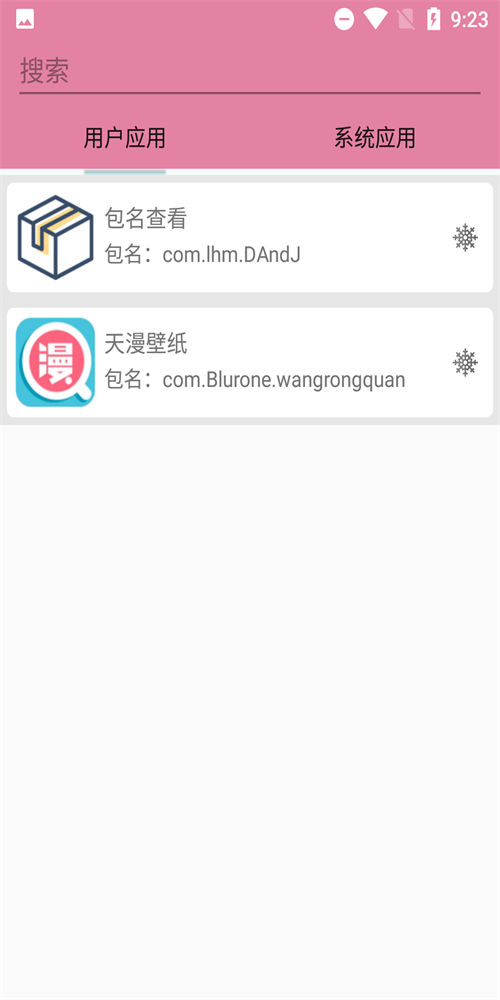 包名查看app