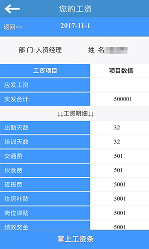 掌上工资条安卓版