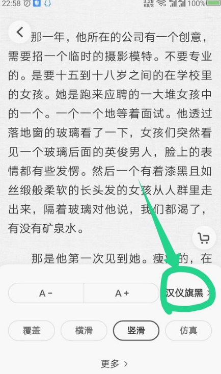 爱奇艺阅读可以设置字体吗