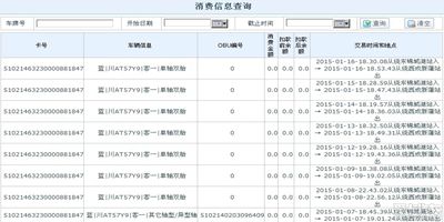 etc怎么查询收费记录