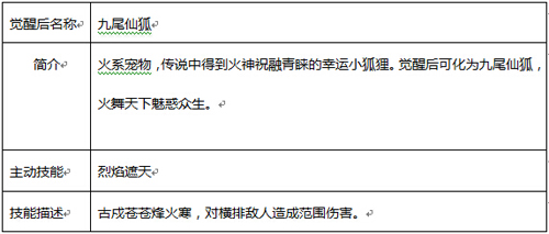 觉醒技能和主动技能 《全民斗西游》宠物介绍[多图]图片3