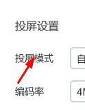 乐播投屏怎么设置为自定义投屏模式