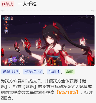 崩坏星穹铁道花火技能是什么