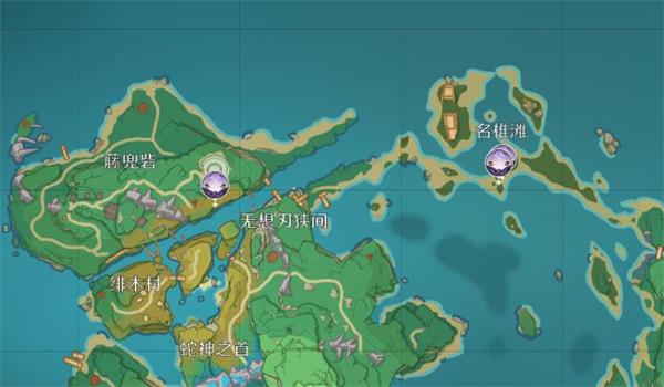  原神电气骗骗花位置在哪里